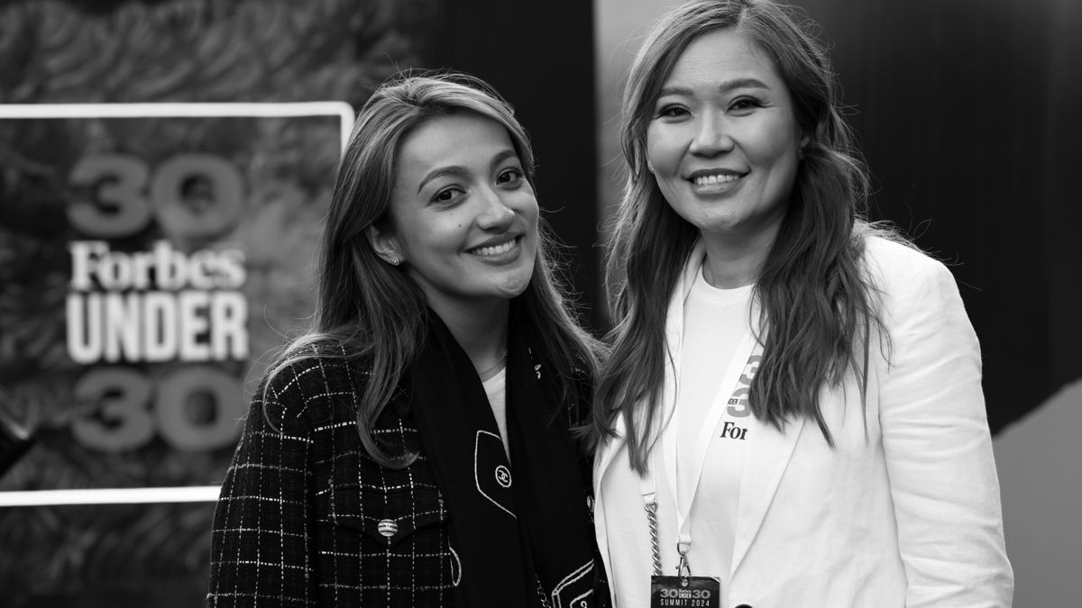 Зауре Розмат и директор Forbes Kazakhstan Людмила Тен