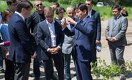 Меценат Булат Утемуратов ознакомился с ходом реконструкции Ботанического сада