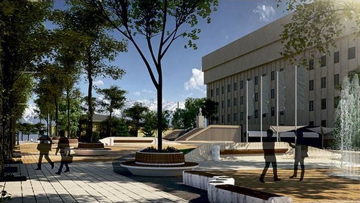 Проект реконструкции проспекта Достык  
