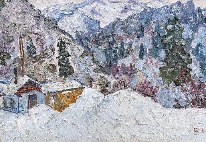 Жанатай Шарденов, «Высоко в горах», 1972 Жанатай Шарденов, «Высоко в горах», 1972