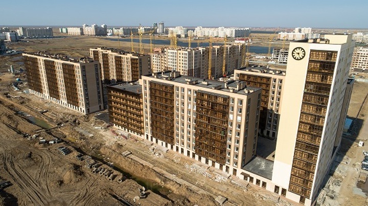 Прокладка инженерных сетей REHAU в жилом комплексе Manhattan в Нур-Султане 