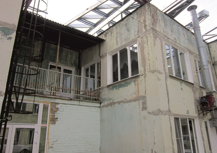 Здание детсада, на базе которого был создан «Центр развития ребёнка», представляло собой печальное зрелище