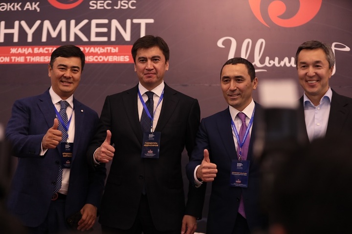 Слева направо: Арманжан Байтасов, Габидулла Абдрахимов, Айдын Рахимбаев, Раимбек Баталов