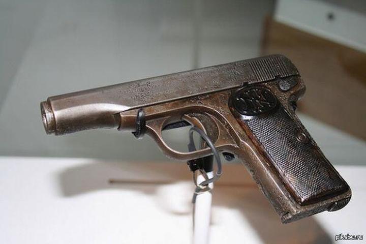 The pistol used in the June 1914 assassination of Archduke Franz Ferdinand