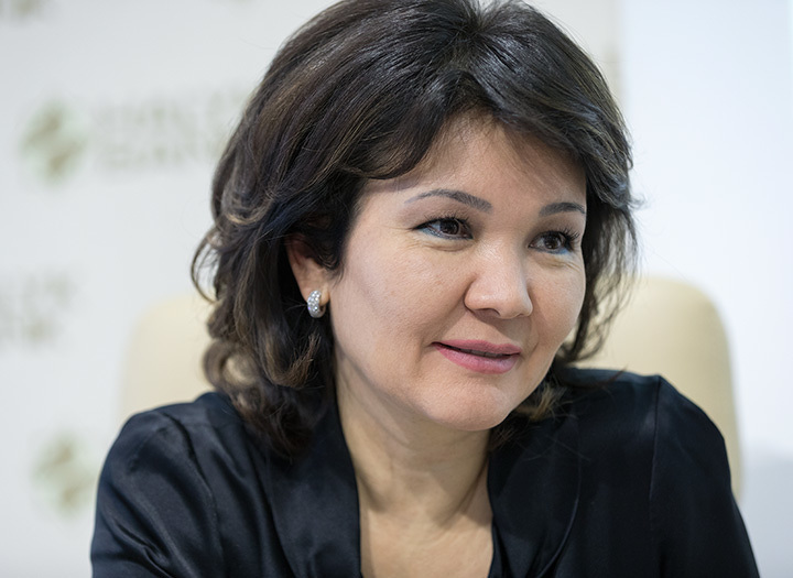 Умут Шаяхметова, председатель правления АО «Народный банк Казахстана»