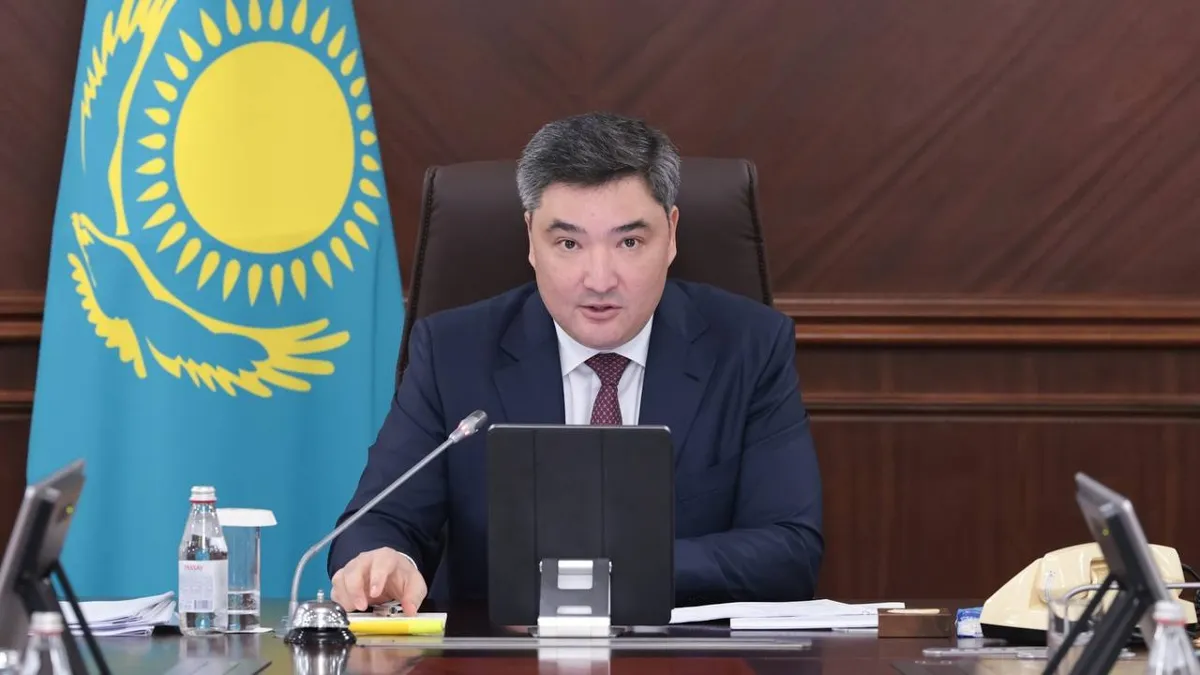 Олжас Бектенов премьер-министр, глава правительства РК