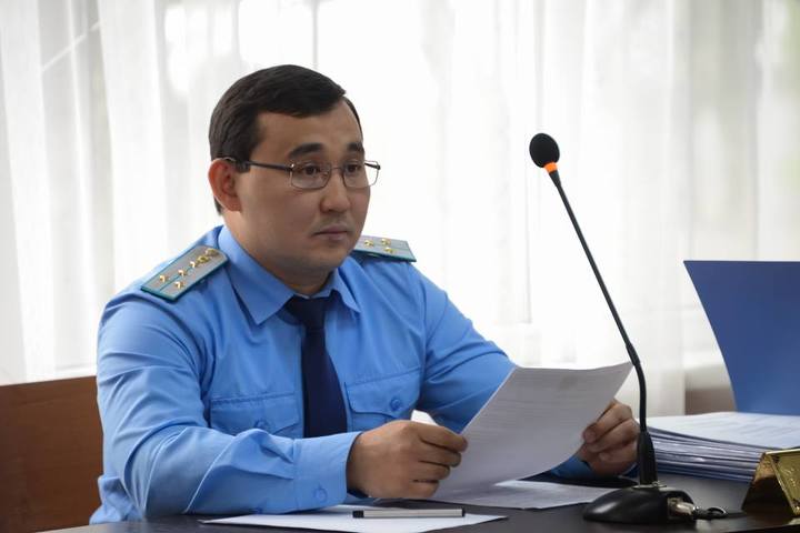 Прокурор Алибек Айтжанов 