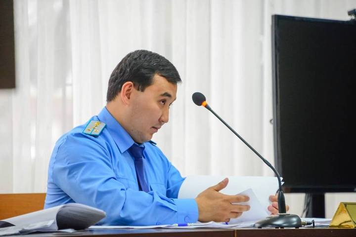 Представитель прокуратуры Медеуского района Алибек Айтжанов