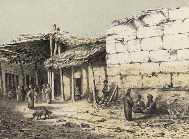 Д. В. Вележев. Базар в Туркестане. 1866 Д. В. Вележев. Базар в Туркестане. 1866