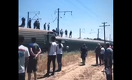 Пассажирский поезд сошел с рельсов в Жамбылской области