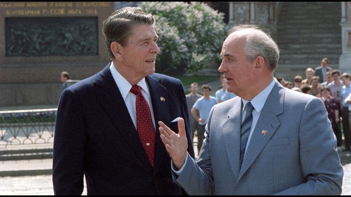 Ronald Reagan and Mikhail Gorbachev Ronald Reagan and Mikhail Gorbachev