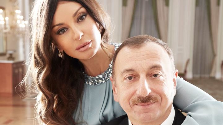 Мехрибан и Ильхам Алиевы.