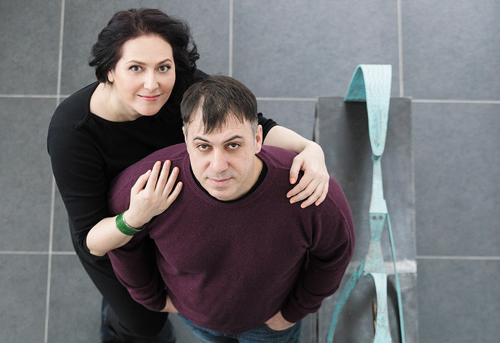 Эдуард Казарян и Асия Хасанова