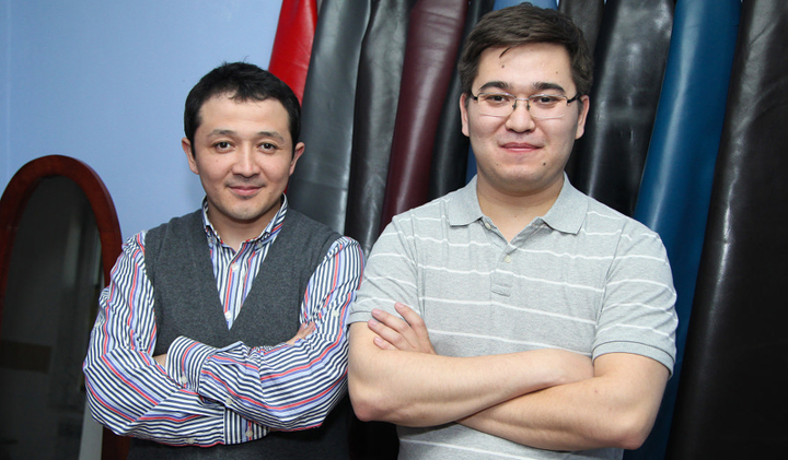 Айдын Макаш (слева) и Даурен Раманкул (справа).