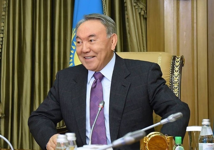 Nursultan Nazarbayev.