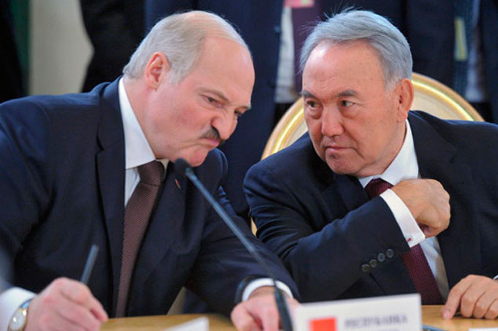 Александр Лукашенко и Нурсултан Назарбаев