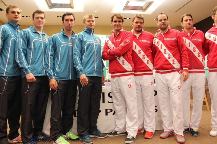 В апреле 2014 в Женеве сборная Казахстана в упорнейшей борьбе уступила в 1/4 финала Кубка Дэвиса Федереру и Вавринке, рвавшимся к своей первой 