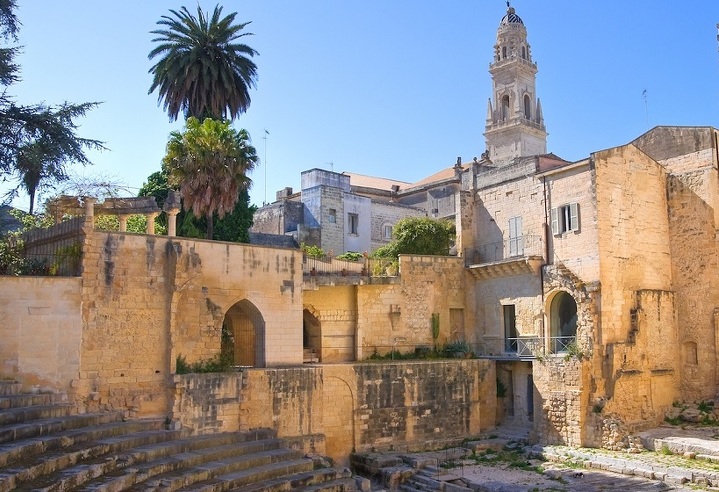 The Roman theater in Lecce