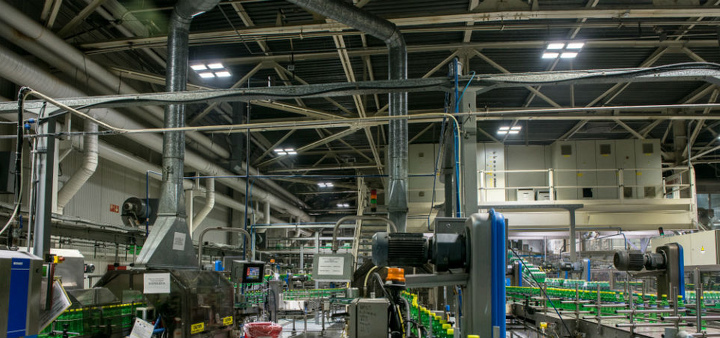 Проект освещения Кыштымского медеэлектролитного завода в Челябинской области, Россия