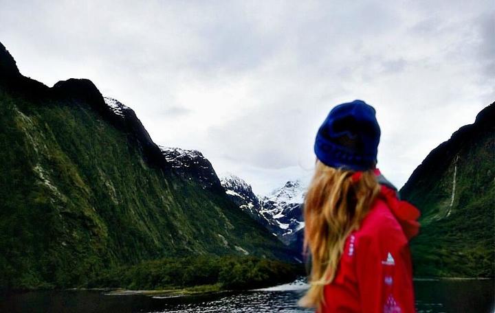 Exploring New Zealand. (Photo courtesy of Cassie De Pecol)