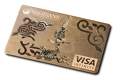Две из трех карт Visa из чистого золота выпущены в Казахстане