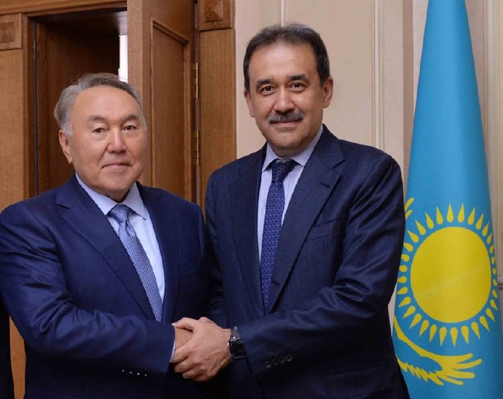 Нусултан Назарбаев и Карим Масимов. Нусултан Назарбаев и Карим Масимов.