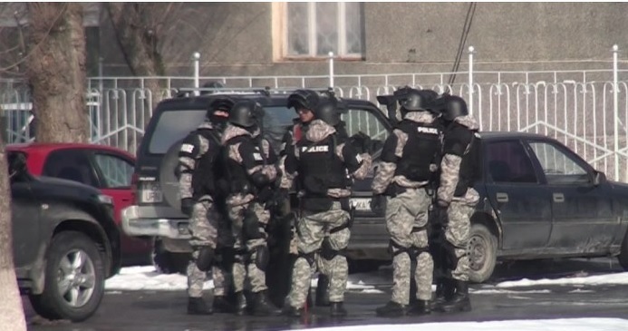 Спецоперация в Шымкенте.