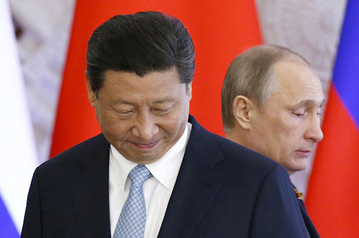 Си Цзиньпин и Владимир Путин.