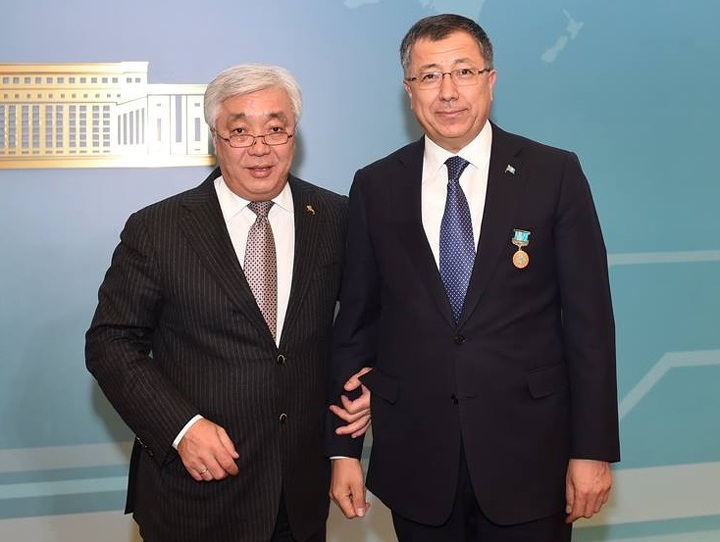 Ерлан Идрисов и Жансеит Туймебаев.