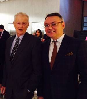 Збигнев Бжезинский и Тимур Сейтмуратов.