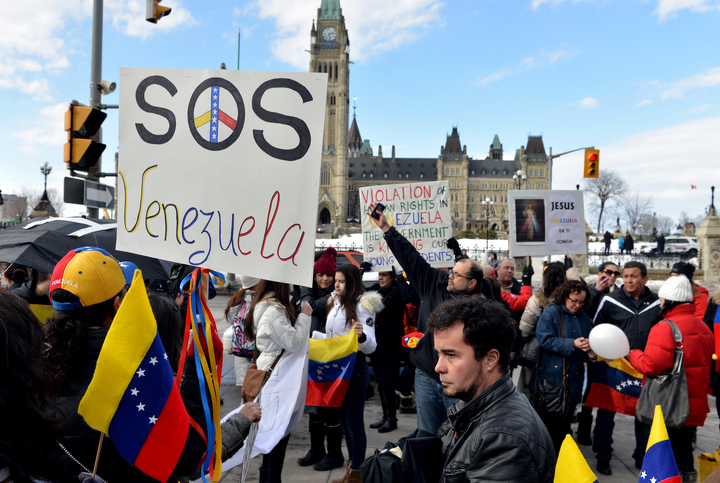 Ралли SOS Venezuela в Оттаве