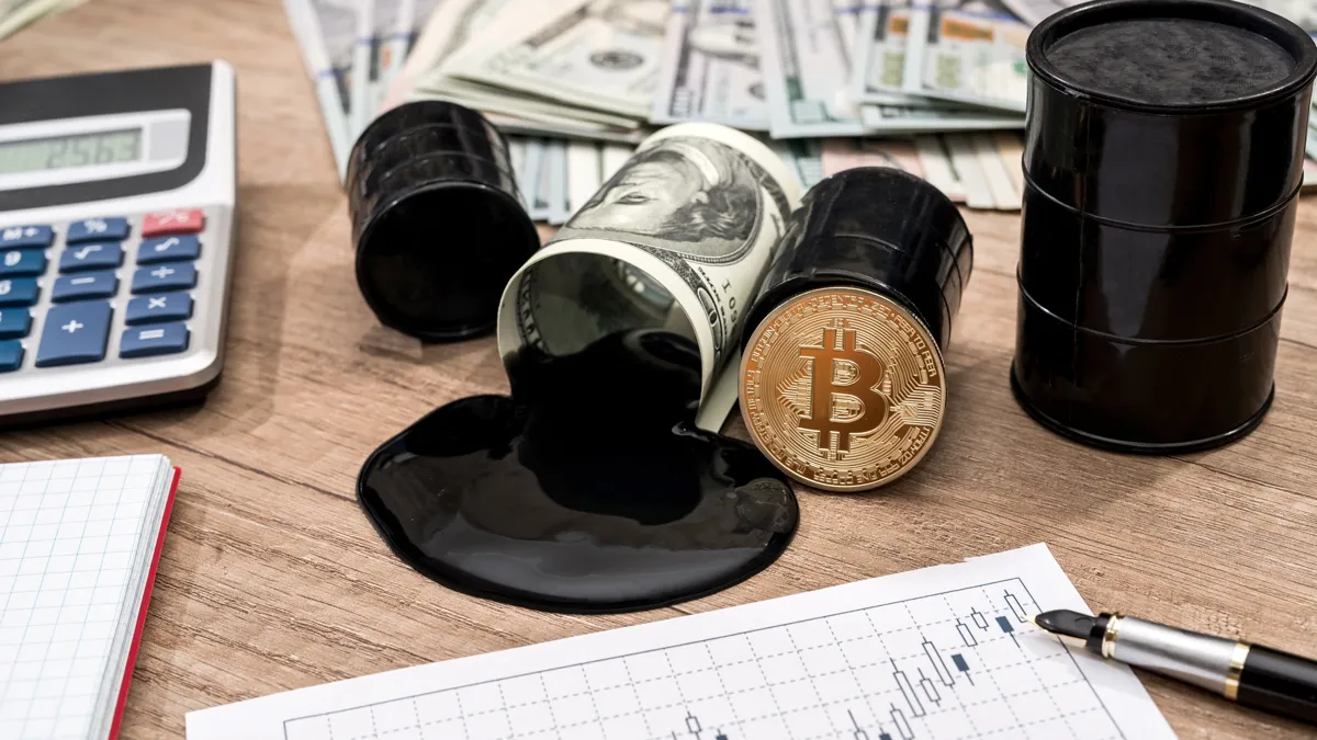 биткоин нефть brent доллар купюры калькулятор