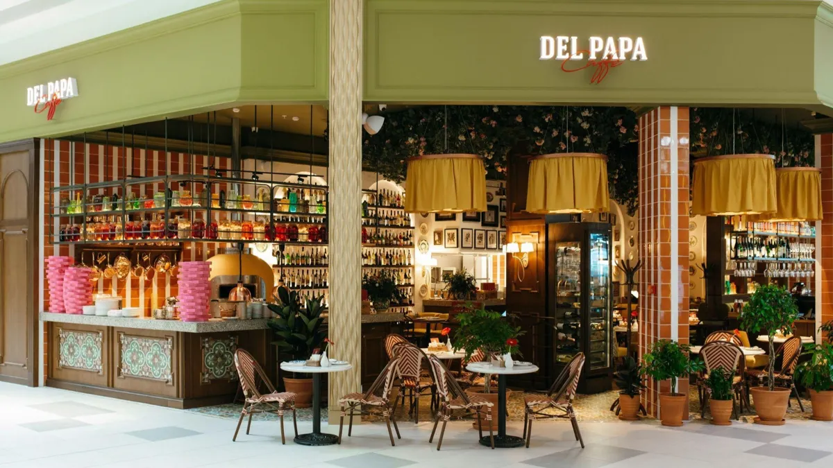 Ресторан Del Papa Caffe в ТРЦ MEGA Silk Way в Астане
