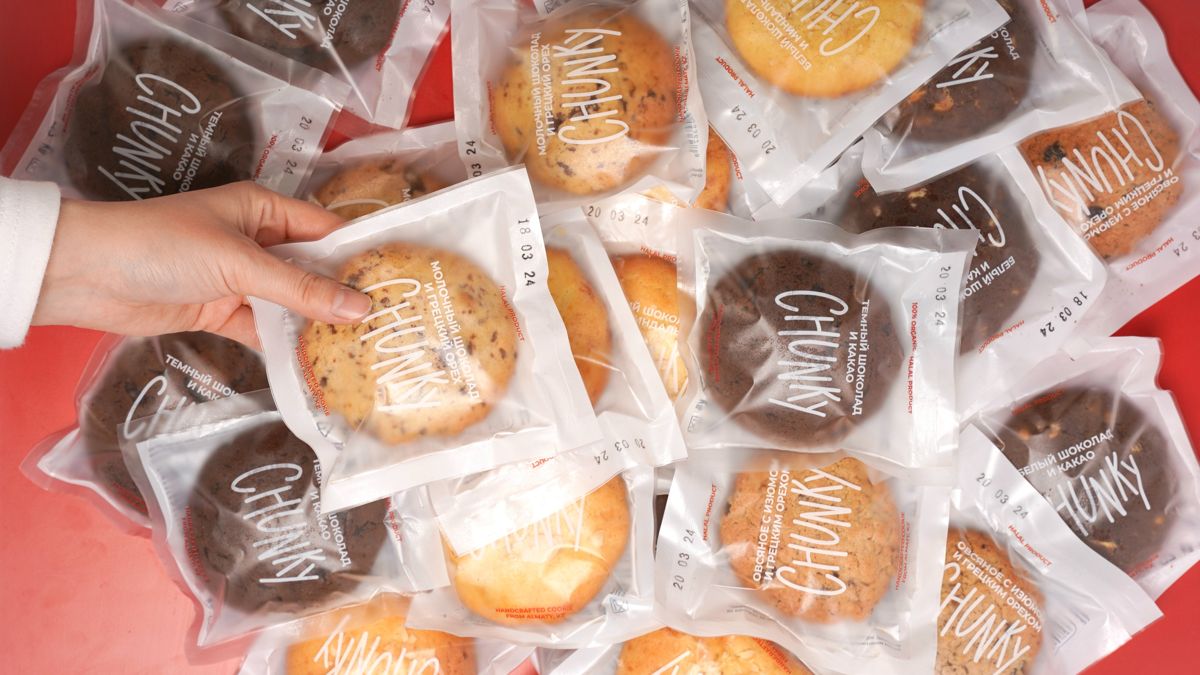 Продукция компании Печенье в единичной упаковке Chunky