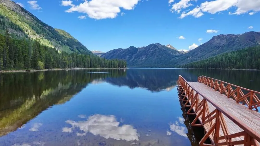 Санаторий «Рахмановские ключи»  озеро пристань