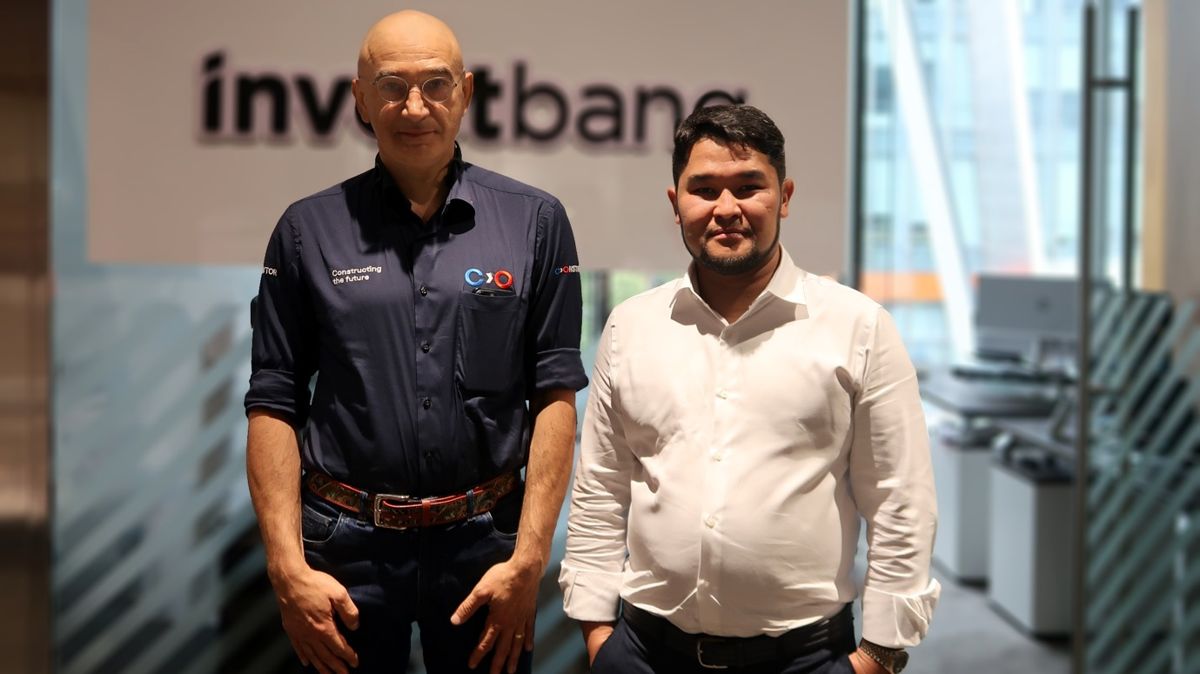 Серж Бэлл и Талгат Кантаев, сооснователь Investbanq Серж Бэлл и Талгат Кантаев, сооснователь Investbanq