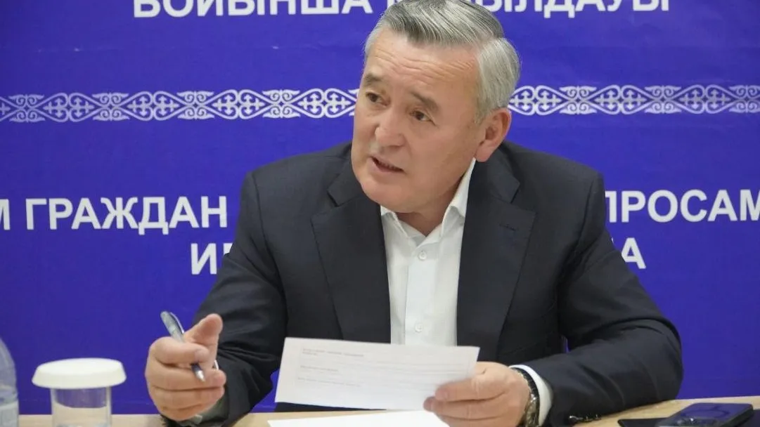 Аким Илийского района Багдат Карасаев Аким Илийского района Багдат Карасаев
