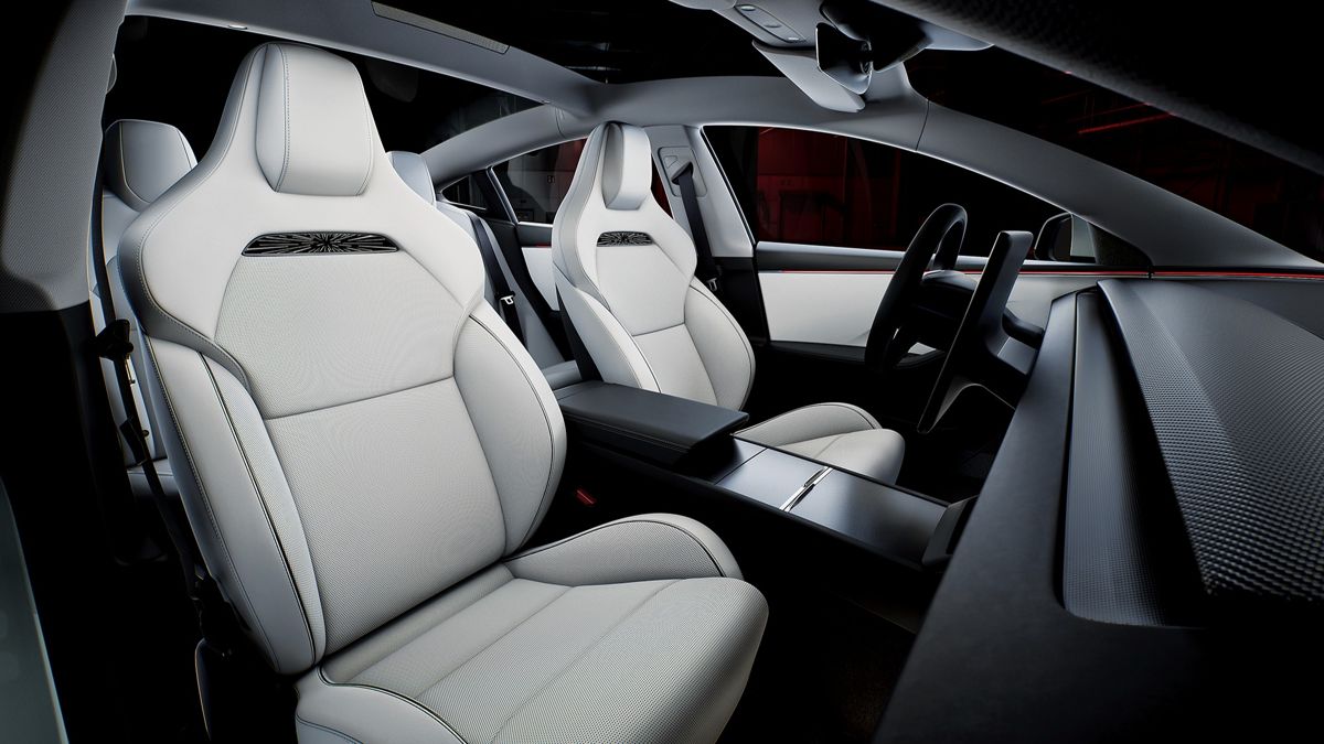 Tesla Model 3 Performance Tesla Model 3 Performance кресла ч/б