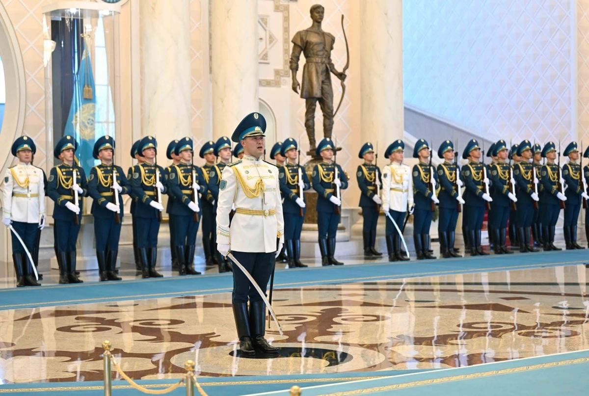 Почетный караул почетный караул в парадной форме, Акорда