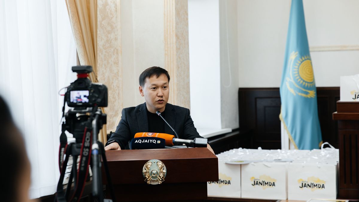 Заместитель акима Уральска Азамат Халелов Азамат Халелов