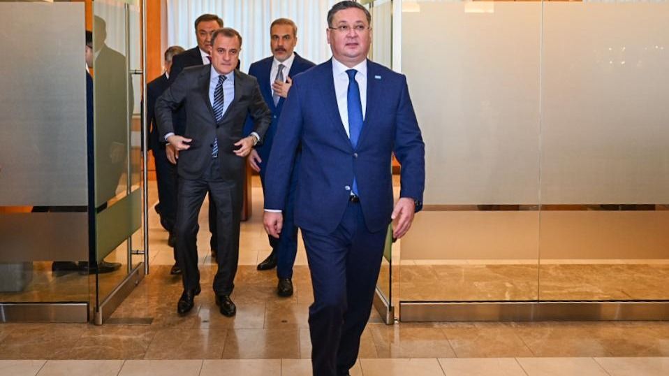 Мурат Нуртлеу Мурат Нуртлеу, Нью-Йорк, сентябрь 2024, на встрече глав МИД ОТГ