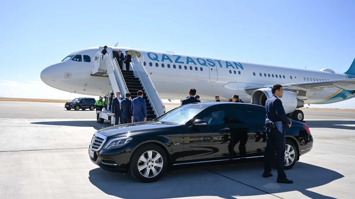 Самолет президента Казахстана Самолет президента Казахстана