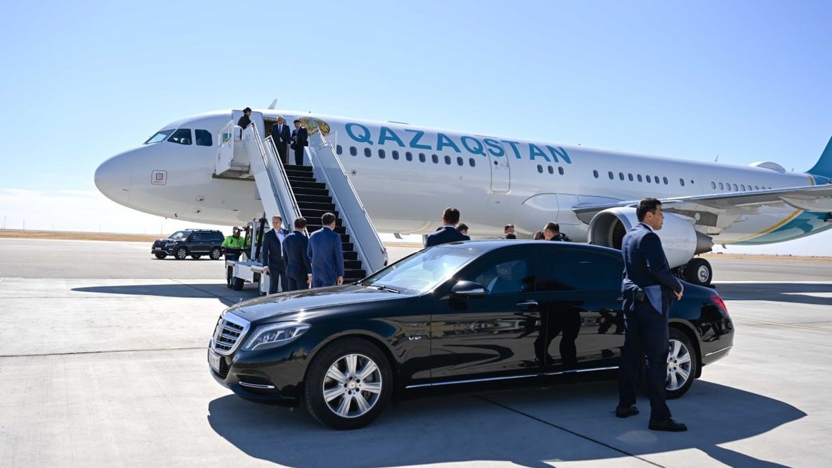 Самолет президента Казахстана