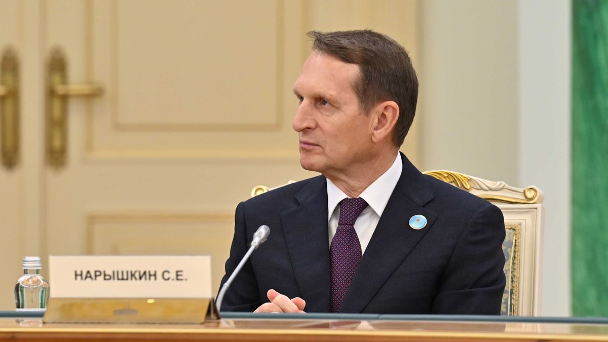 Сергей Нарышкин, директор Службы внешней разведки РФ Сергей Нарышкин в Акорде