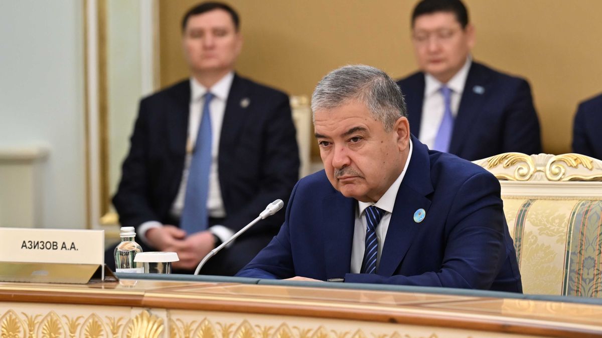 Абдусалом Азизов, председатель Службы государственной безопасности Узбекистана Абдусалом Азизов, председатель Службы государственной безопасности Узбекистана, в Акорде