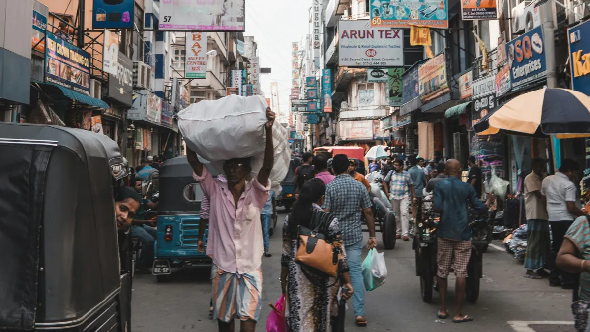 Street in Colombo, Sri Lanka