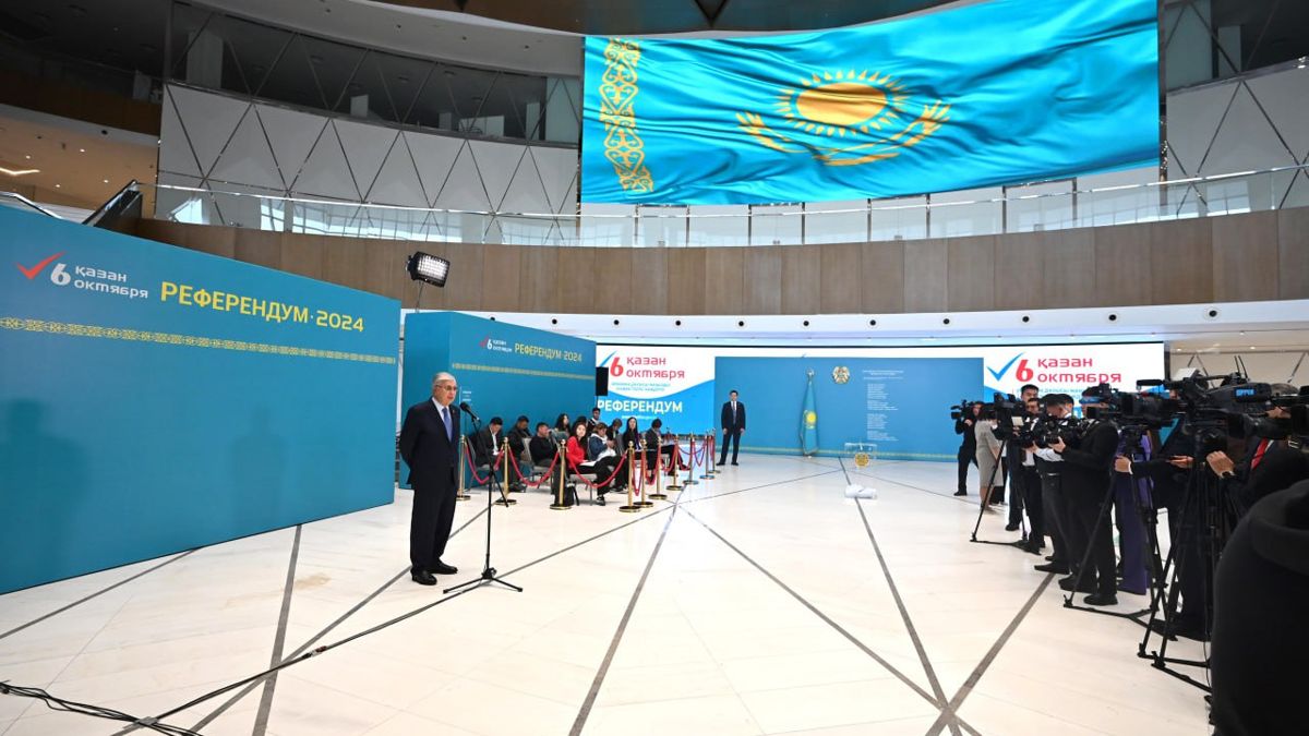 Токаев на референдуме по строительству АЭС в Казахстане