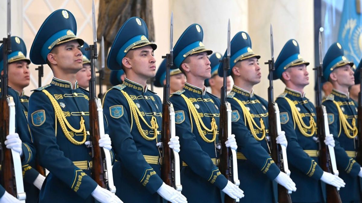 рота почетного караула РК