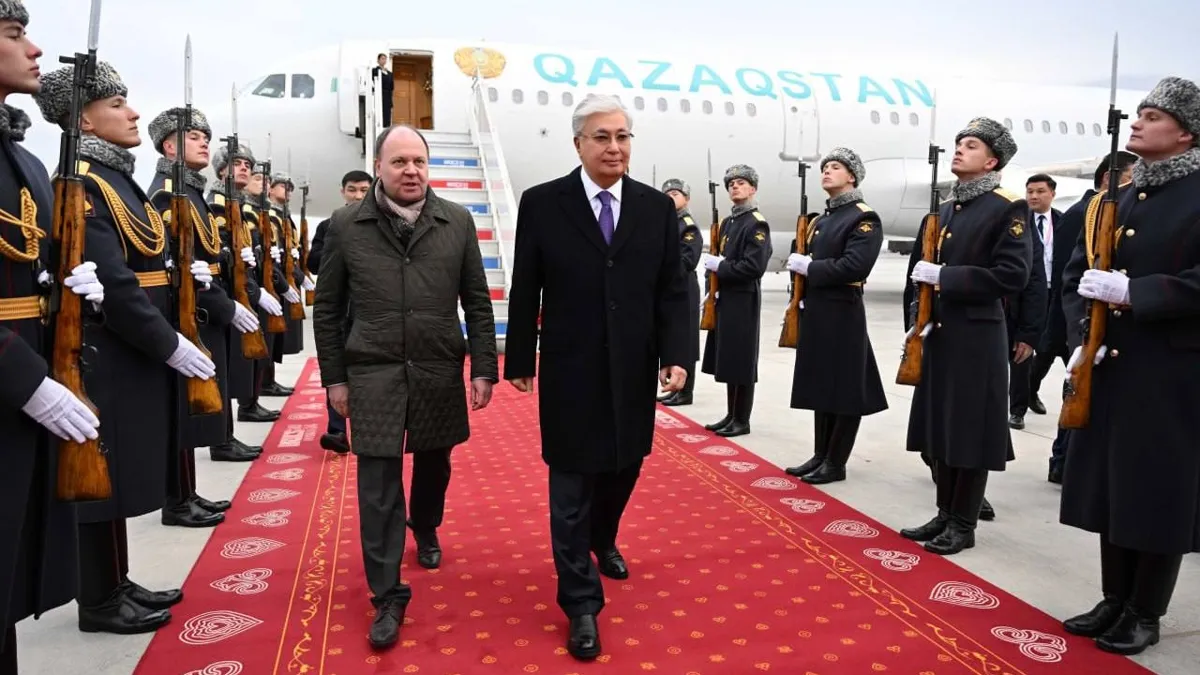 Касым-Жомарт Токаев прибыл в Казань