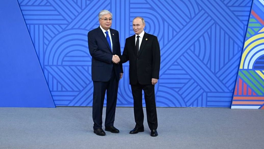 Касым-Жомарт Токаев и Владимир Путин